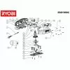Ryobi ESS1890C Spare Parts List Type: 5133000117